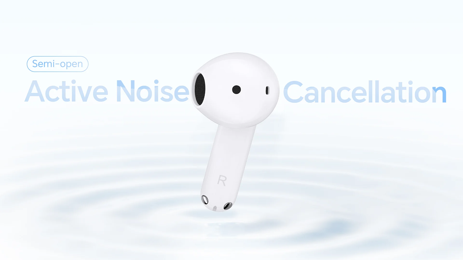 Honor Choise Earbuds X7e/Honor Choise Earbuds X7e belaidės ausinės, balta, 7 nuotrauka